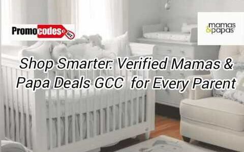 Mamas & Papas discount sale – save big on baby products using promo code GCC from Promocodes GCC.