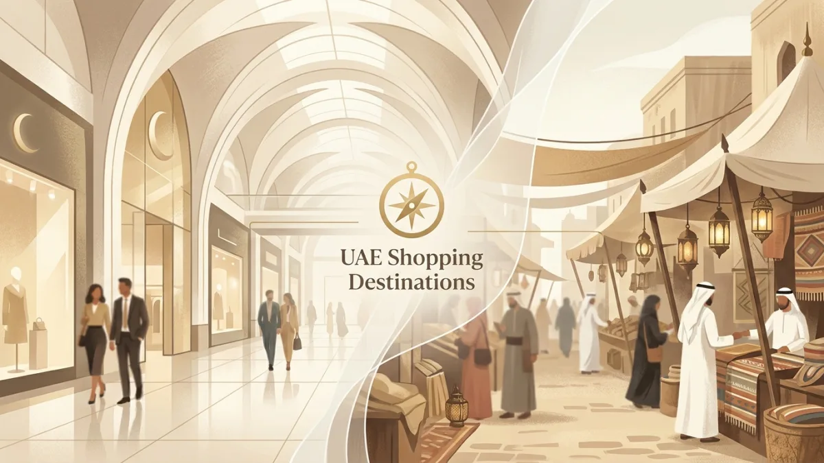 Bustling traditional souks and modern luxury malls attract shoppers across the UAE during Eid Al Adha.