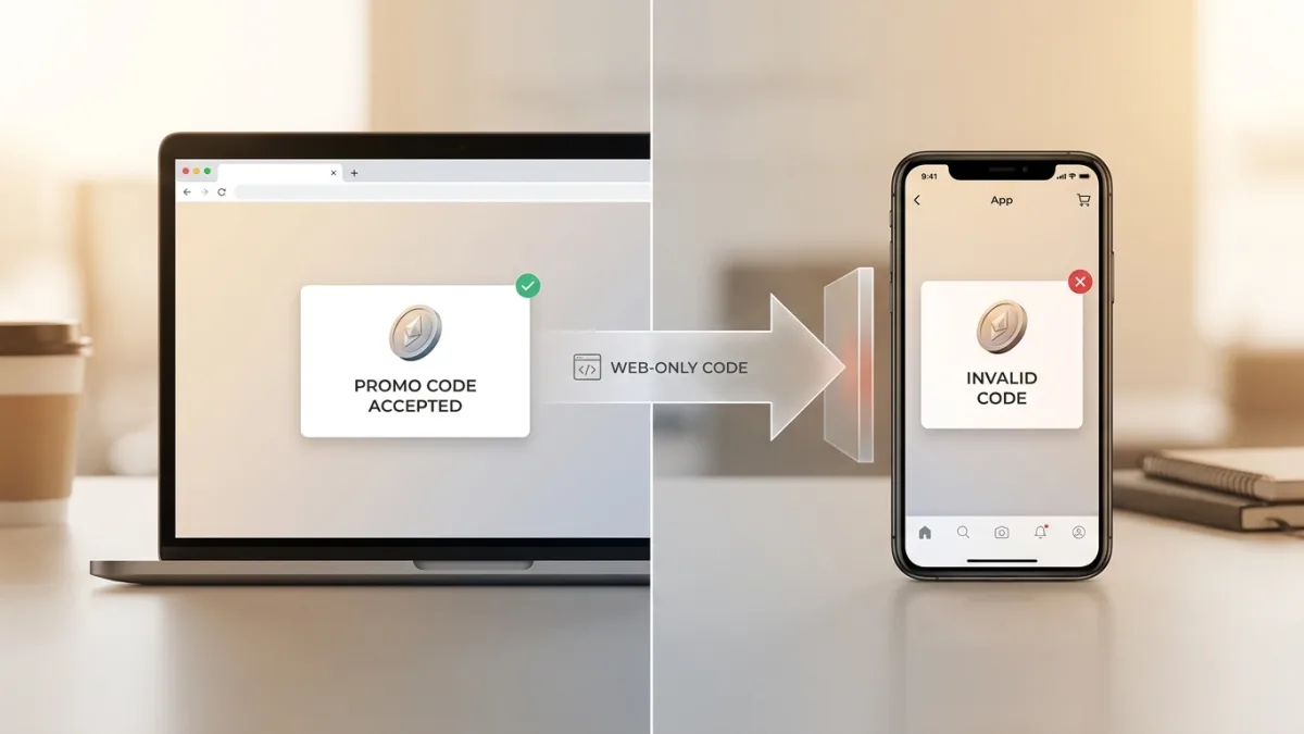 Common Reasons a Promo Code Doesn't Work on an App Order.