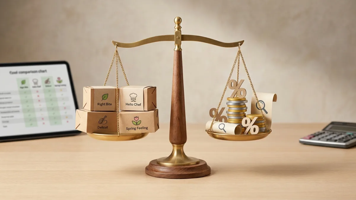 Comparing UAE Meal Kit Promotional Value.