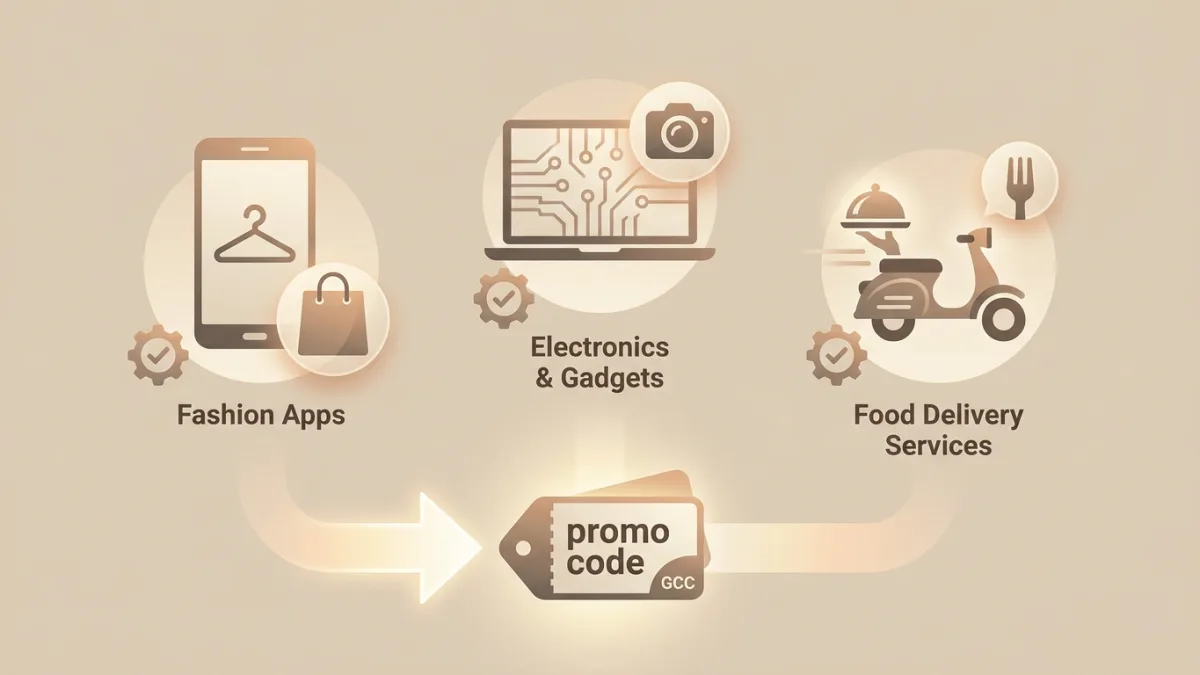 Promo Code Compatibility Across Popular GCC App Categories.